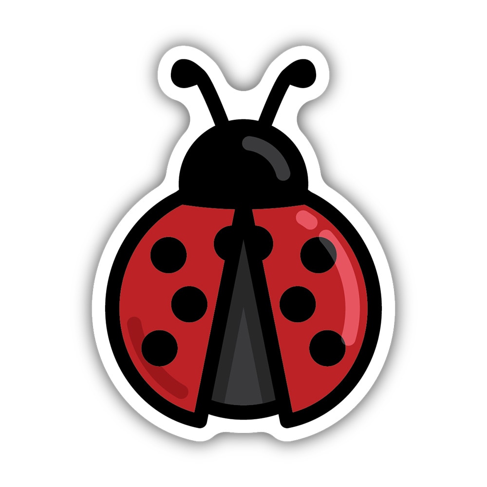 Stickers Northwest, 3", Sticker, Ladybug